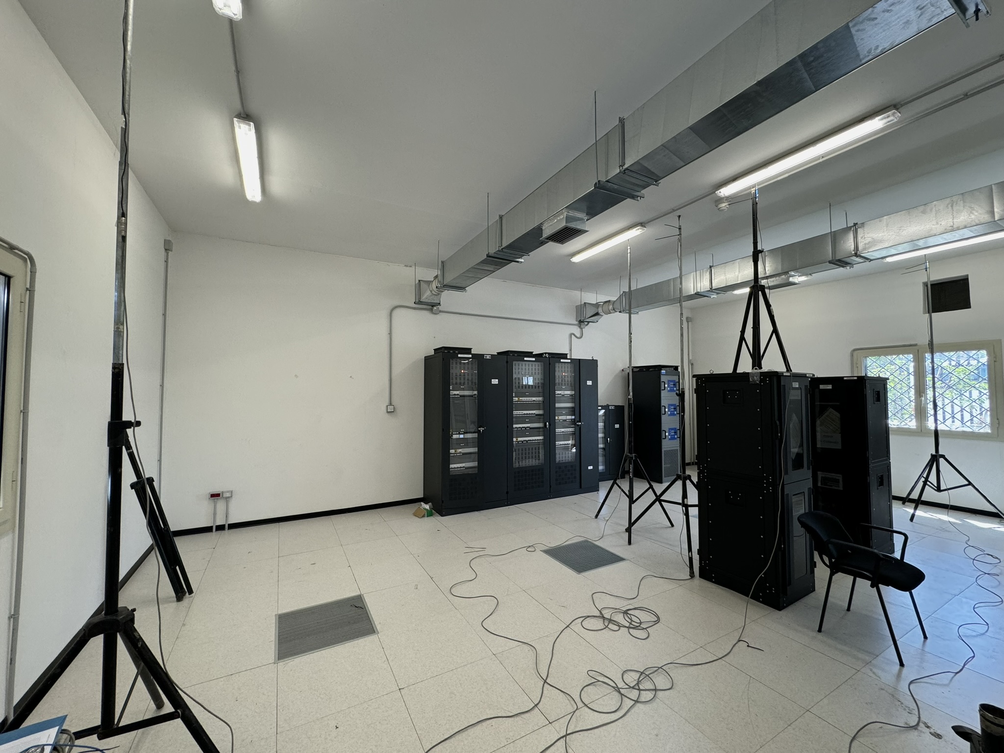 Prove di carico su solaio fabbricato Dote stazione RFI Napoli piazza Garibaldi